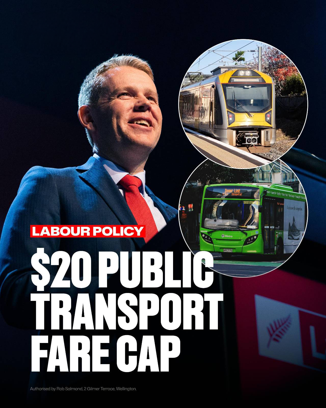 Labour's $20 public transport fare cap policy