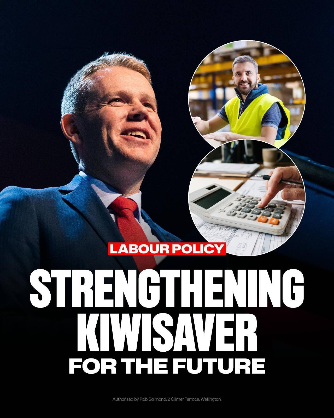 Labour's Strengthening KiwiSaver for the Future policy