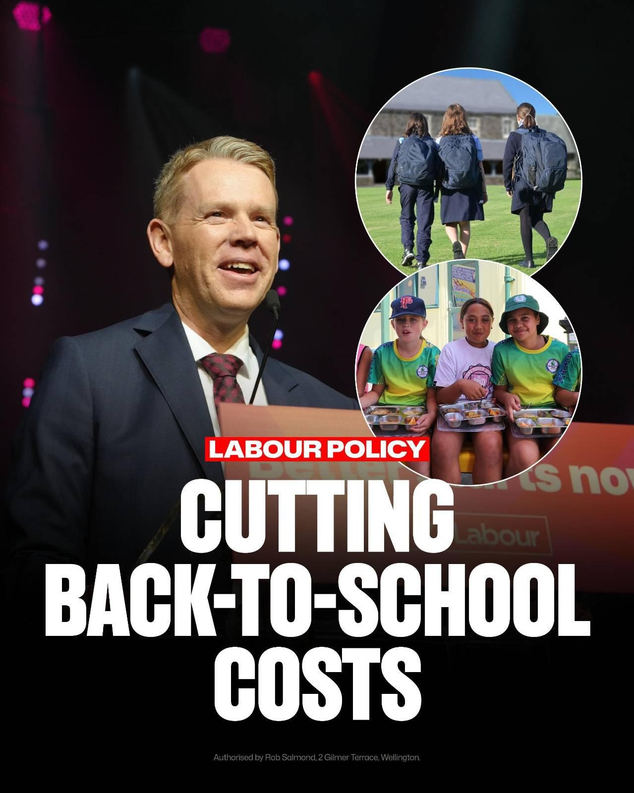 Labour's Cutting Back-to-School Costs policy